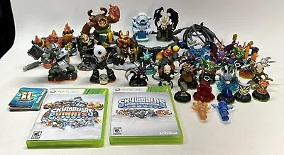 Xbox 360 Activision Skylanders Lot Of Figures Portals Games All In Pictures • $50