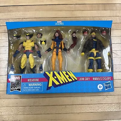 Marvel Legends X-MEN Wolverine Jean Grey Cyclops Love Triangle 3 Pack New • $119