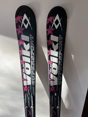 Volkl Supersport GAMMA Women's 154 Cm Skis W/ Marker Motion LT Bindings • $150