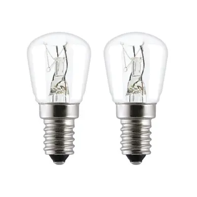 £3.38 • Buy WHIRLPOOL  2 FOR £3.39P  FRIDGE SES 15W Light Bulb E14 Lamp 2 FOR £3.39