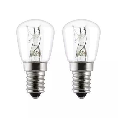 £3.38 • Buy WHIRLPOOL  2 FOR £3.39P  FRIDGE SES 15W Light Bulb E14 Lamp 2 FOR £3.39