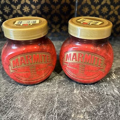 Marmite Cricket Jars Marathon’s Pedigree Full And Expired X 2 • £10