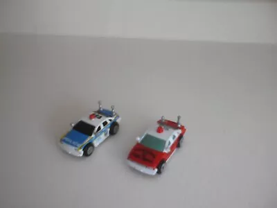 £4 • Buy Vintage Micro Machines   Police And Fire Cars