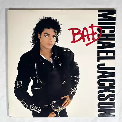 MICHAEL JACKSON Bad Vinyl LP 1987 VG+ • $24.95