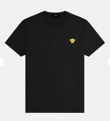 VERSACE Mens Medusa Embroidered T-Shirt Size XL • $370