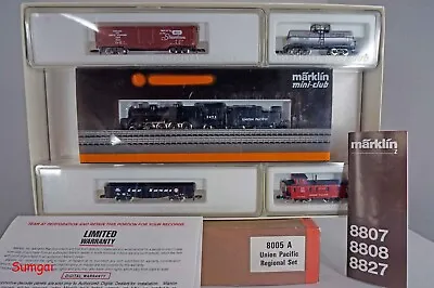 Marklin Z Scale Z Gauge MiniClub 8005A Union Pacific Railroad Regional Train Set • $499.95