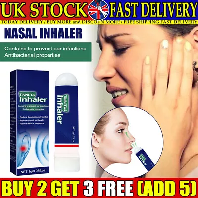 Echo Ease Tinnitus Inhaler Tinnitus Relief Tinnitus Patch Nasal Ease Inhaler • £4.90