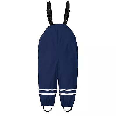 £8.99 • Buy Toddler Kids Boys Girls Rain Dungarees Windproof Waterproof Mud Jumpsuit Clothes