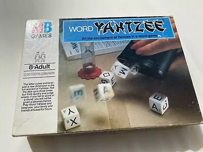 Vintage Word Yahtzee Word-Game By MB Games - Complete • £7.49