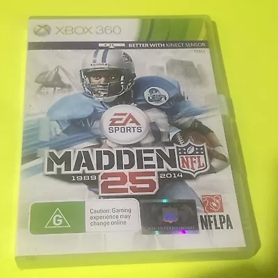 Madden NFL 25 - Microsoft Xbox 360 PAL 1989 2014 • $5.95