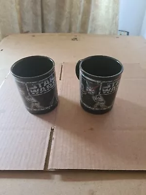 Star Wars Vintage 1996 Mugs By Lucas Film Collectable  New Old Stock X2 • £14.95