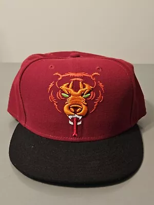 Mishka Death Adder Bear. Maroon. New Era 5950 Snakeskin Style Underbrim • $40