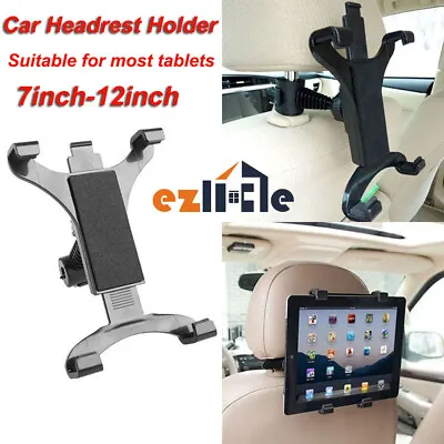 £9.58 • Buy 7-12  For IPad Samsung Android Tablet Car Headrest Holder Seat Mount Universal