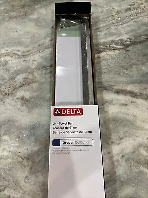 Delta 75124-SS Dryden 24  Brilliance Stainless Steel Towel Bar  SEALED! • $18