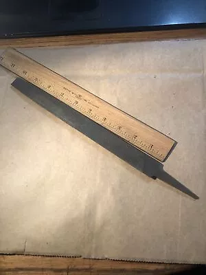 Vintage 1950's Heller Nucut 1/2 Round 2 Sided Double Cut 10  Machinist FILE Tool • $8.99