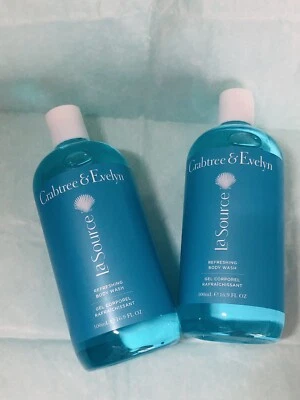 £46.69 • Buy Crabtree & Evelyn La Source Refreshing Body Wash 2x16.9 Fl.oz / 2x500ml