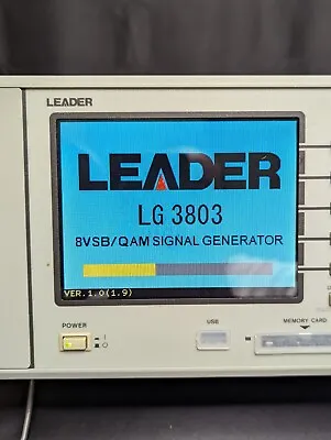 Leader Signal Generator LG3803  - Version 1.0 (1.9) - 8VSB/QAM • $1400