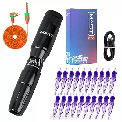 $118.99 • Buy Dragonhawk Mast Wireless Power Battery Pack Tattoo Machine Motor Pen Needles Q