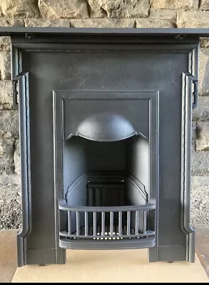 EDWARDIAN CAST IRON MEDIUM FIREPLACE OVER 25 Fires Available FREE DELIVERY) • £395