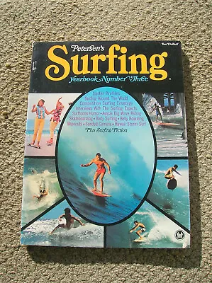 Vintage Surfing Yearbook 1966 Surfer Magazine Book Number 3 Surfboard Longboard  • $59