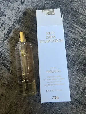 ZARA Red Temptation Women's EDP Nat Spray 80ml - 2.71 Oz BNIB Retail • $39