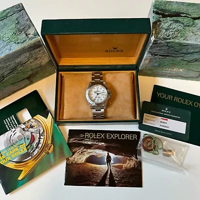 Rolex Explorer II Polar White 40mm 16570 - Box RSC Serviced Jan 2023 NEAR MINT • $6999