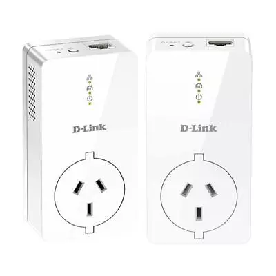 D-Link DHP-P601AV PowerLine AV2 1000 Gigabit Passthrough Kit • $201.59