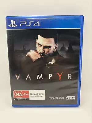 Vampyr Vampire Sony PS4 London 1900s RPG Action Game For Sony Playstation 4 PS4 • $14.36