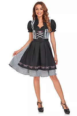 Womens Oktoberfest Beer Maid Costume Cosplay German Bavarian Traditional Dress • £17.79