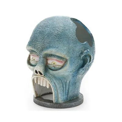 ZBR11 Zombie Skull Fish Hide  Halloween Or Aquarium Or Bowl Ornament Penn Plax  • $13.99