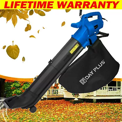 £38.90 • Buy Heavy Duty 3500w Electric Garden Leaf Grass Hedge Blower Hoover Vacuum Vac New