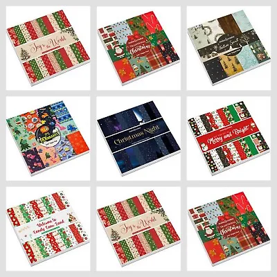 **sample Packs** Great Selection Christmas Papers For Cards & Craft • £1.25