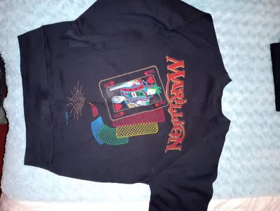 Genuine  VINTAGE Marillion Tour Sweatshirt 1986 Misplaced Childhood Tour VGC.  • £95