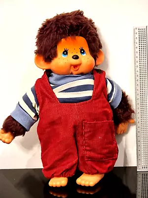 Monchhichi Large Older Make Boy Monchichi Sekiguchi 35cm 14  Kiki Rare • $39.99