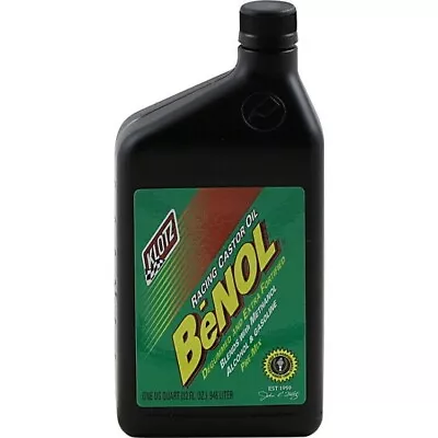 Klotz Benol Racing 2-stroke Premix Castor Oil 1 Quart • $21.95