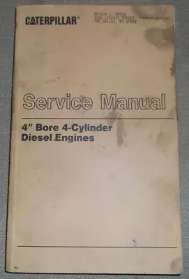 Cat Caterpillar D311 D2 Dozer 212 Grader 4  4 Engine Service Shop Repair Manual • $99.99