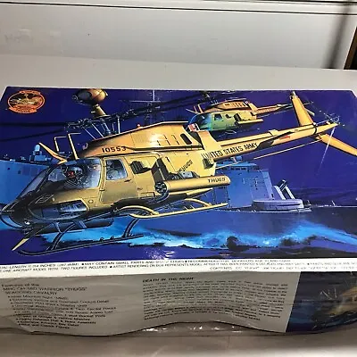 Vintage 1996 MRC US Army OH-58D Warrior  Thugs  Helicopter #BA108 1:35 • $79