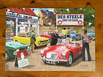 Falcon De Luxe Jigsaw Puzzle ‘Closing The Deal’ 500 Pieces Cars • £0.99