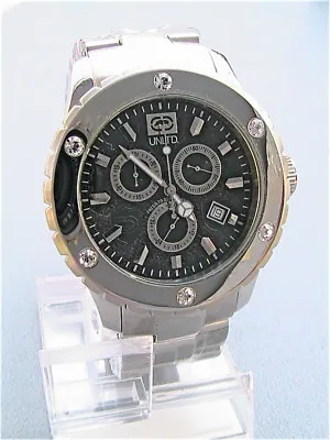 NEW MARC ECKO MEN'S  The Raceway  Chronograph Stainless Steel Watch E16587G3 • $65