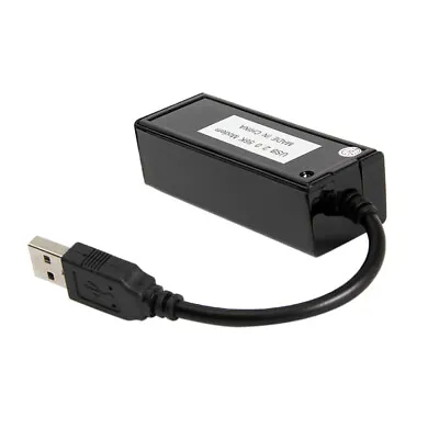 £27.28 • Buy USB2.0 56K External Fax Data Modem Voice Dial Up Driver For Win7/8/10 Black