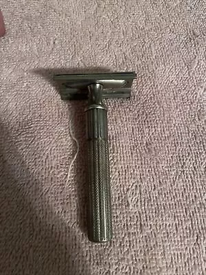 1938-45 Gillette Triangle Slots Fat Handle TECH - Vintage Safety Razor • $22