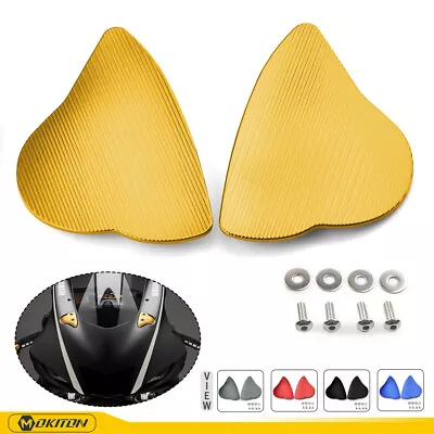 For Yamaha YZF R6 2017-2020 Rear View Mirror Block Off Base Plates Covers YZF-R6 • $18.99