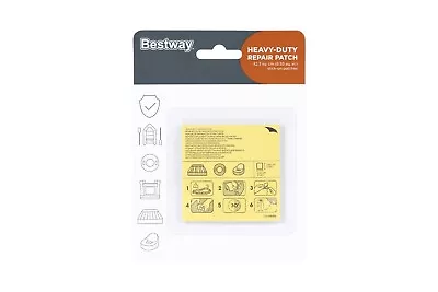 Bestway 10X Underwater Adhesive Repair Patches Inflatable Puncture Repair Kit • £2.65