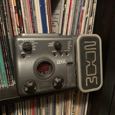 $16 • Buy Zoom G1X Guitar Multi Effects Processor Expression Pedal NON FUNCTIONING AS IS