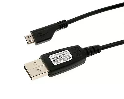 £5.99 • Buy Samsung Galaxy S I9000 Micro USB Data Sync Charge Cable APCBU10BBE Compatible