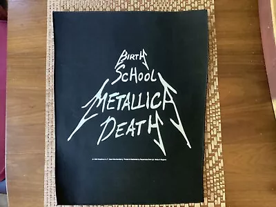 Brand New Metallica Back Patch • $24.99