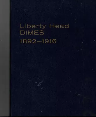 Meghrig Gem Album Liberty Barber Dimes 1892-1916   NEW • $29.99