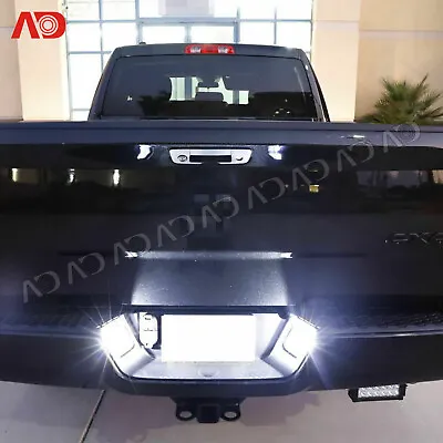 For 03-2022 Dodge Ram 1500 2500 3500 LED License Plate Light Rear Bumper Lamp HG • $12.95