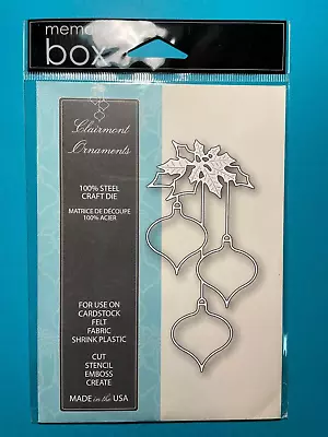 Memory Box Die 98944 Clairmont Ornaments • $13.50