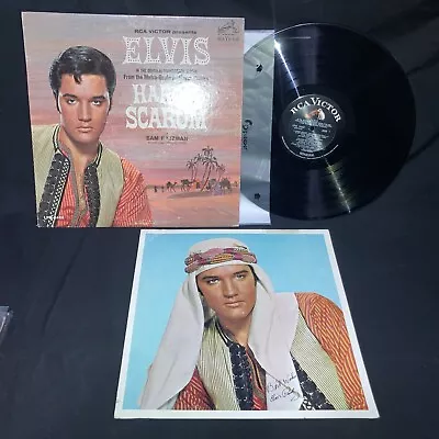 EX/EX • ELVIS PRESLEY Harum Scarum LPM-3468 First Press 4s W/Bonus Photo Insert • $34.99